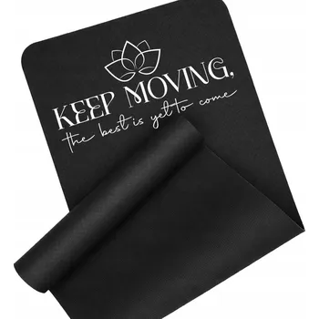 podložka na cvičení PODLOŽKA NA CVIČENÍ JÓGA FITNESS TRÉNINKOVÁ PROTISKLUZOVÁ Better With Pilates