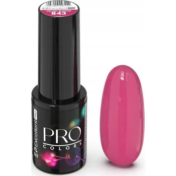 Přípravek na nehty Hybridní lak na nehty fuchsia Excellent PRO Colors 843 VELVET BLOOM 7g