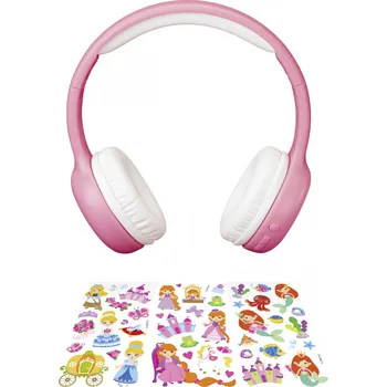 Sluchátka Lenco HPB-110PK sluchátka uzavřená (Over Ear) růžová