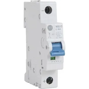 Jistič MCB, řada: 1492-D 1P 6A, charakteristika: vypínací charakteristiky Typ C 1492-D1C060, rozsah: 1492-D1