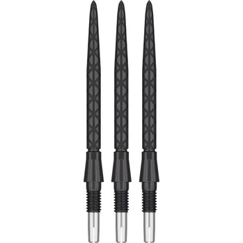 Příslušenství pro šipky Target - darts Kovové hroty - Swiss Point - Storm Diamond - Black - 30 mm