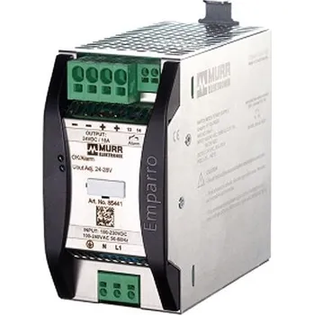 spínaný zdroj Murrelektronik Limited Spínaný Napájecí zdroj na lištu DIN, počet výstupů: 1, výstup: 24V dc, 10A, vstupní: 230V ac,240W