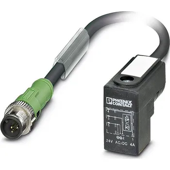 Phoenix Contact SAC-3P-MS/ 0,6-PUR/CI-1L-Z SCO upravený zástrčkový konektor pro senzory - aktory, 1435593, piny: 3, 0.60 m, 1 ks