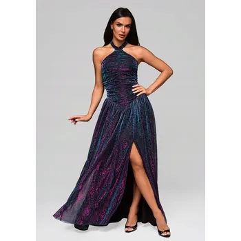 Dámské šaty Barevné ŠATY LaRica LA-OM-DLR217, originální, módní vel. XS