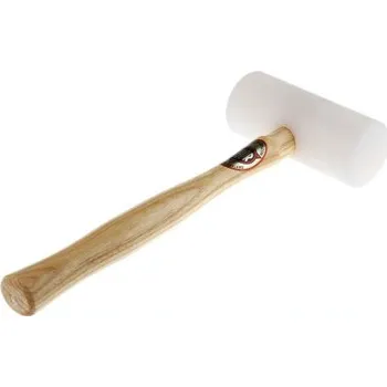 Kladivo Dřevěná palice 320g kulatá hlavice polyetylen RS PRO