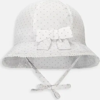 Klobouk Klobouk pro dívku, velikost 48, bílý letní klobouk Coccodrillo WC4