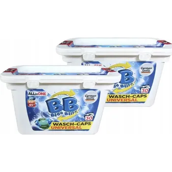 Kapsle na praní PRACÍ KAPSLE PRO KAŽDODENNÍ POUŽITÍ BLAU BLITZ UNIVERSAL 30 KS All in One