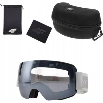 Sjezdové lyžování Lyžařské a snowboardové brýle s zrcadlovou vrstvou unisex 4F