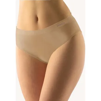 Dámské oblečení Gina Výhodné balení 5 kusů - Klasické kalhotky širší bok bambusové 00038P Barva/Velikost: béžová / L/XL