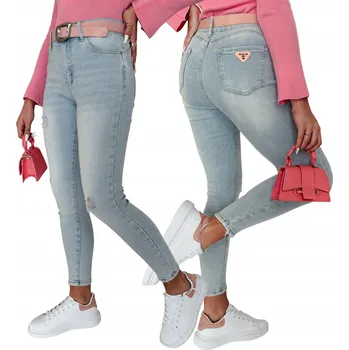 Dámské džíny DStreet UY2423 dámské slim džíny velikost 30