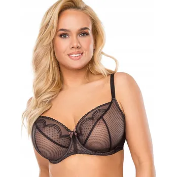 Dámské spodní prádlo Vivisence 1050 Podprsenka nevyztužená černá 75F