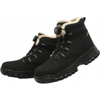 Pracovní obuv PRACOVNÍ KOTNÍKOVÉ BOTY s ocelovou špičkou a protipropichovou vložkou S3 BOZP