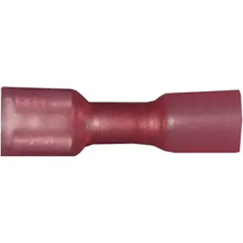Vogt Verbindungstechnik 3963h faston zásuvka se smršťovací bužírkou Šířka zástrčky: 6.3 mm Tloušťka konektoru: 0.8 mm 180 ° plná izolace červená 1 ks