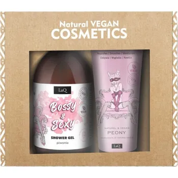 Sprchový gel LAQ SADA PIVOŇKA gel 500 ml + balzám v tubě 200 Ml