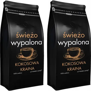 Káva Káva zrnková Arabica Yankee Caffee Kokosová země 2000 g