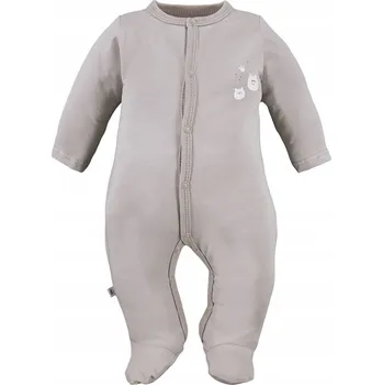 Kojenecký overall Overal béžové s motivem medvídka, velikost 68