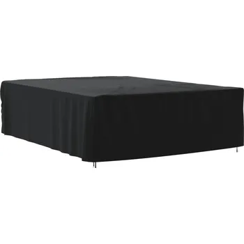 Krycí plachta vidaXL Plachta na zahradní nábytek černá 350 x 260 x 90 cm 420D oxford