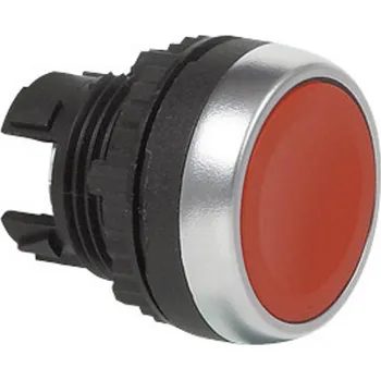 BACO BAL21CA01 L21CA01 tlačítko plastový přední prstenec, pochromované provedení červená 1 ks