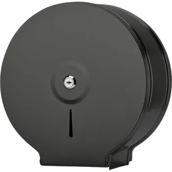 Zásobník na toaletní papír HIGI24 nerezová ocel černý, nástěnný