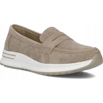 Dámské polobotky Dámské kožené letní polobotky nazouvací na platformě Filippo vel.