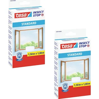 Elektrický lapač tesa STANDARD 55680-00501-04 síť proti hmyzu (š x v) 150 cm x 180 cm antracitová 2 ks