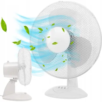 Domácí ventilátor Stolní ventilátor Gockowiak Frio bílý