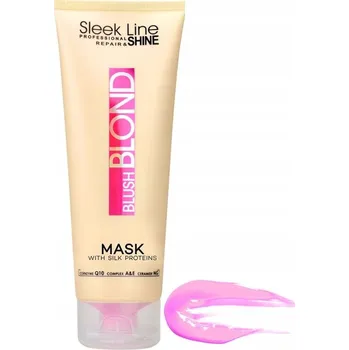 Vlasová regenerace Maska na vlasy Stapiz Blush pro blondýnky s hedvábím 250 ml