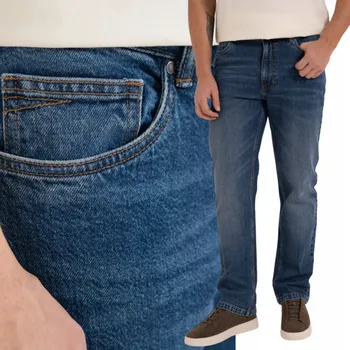 Pánské džíny Pánské klasické džíny pohodlné pro každodenní nošení MORAJ 32