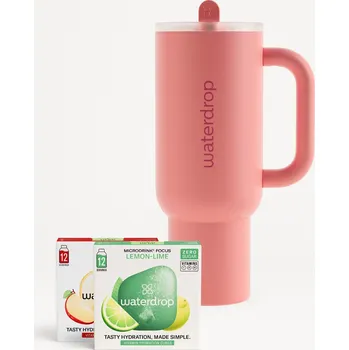 Instantní nápoj Waterdrop Osvěžující Set Explorer světle růžová