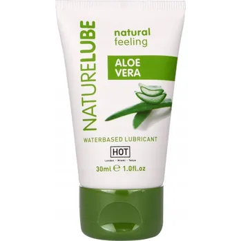Lubrikační gel HOT NATURE LUBE Lubrikant na vodní bázi s Aloe Vera 30ml HOT EroSHM42001655