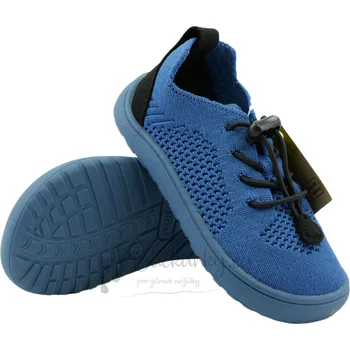 Chlapecké polobotky Dětské plátěné barefoot boty Protetika GAEL marine - vel. 34