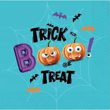 Papírový ubrousek Papírové Ubrousky Boo Halloween 20 ks