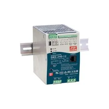 spínaný zdroj MEAN WELL Napájecí zdroj na lištu DIN, výstup: 48V, 5A, vstupní: 305V,240W
