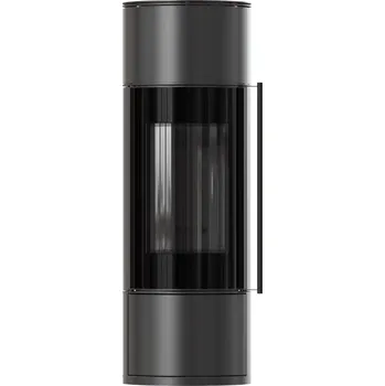 Krbová kamna Kamna KRATKI AMBLER 7 kW fi 150 kamna Černá Obložení