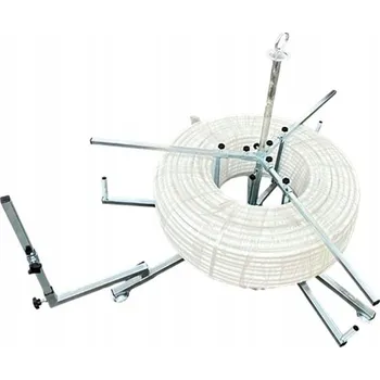 ODVÍJEČ TRUBEK PEX PRO PODLAHOVÉ TOPENÍ, STABILNÍ AŽ DO 600M, S REGULACÍ