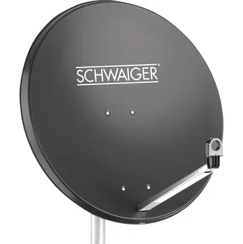 Set top box Schwaiger SPI996.1 satelit 80 cm Reflektivní materiál: ocel antracitová