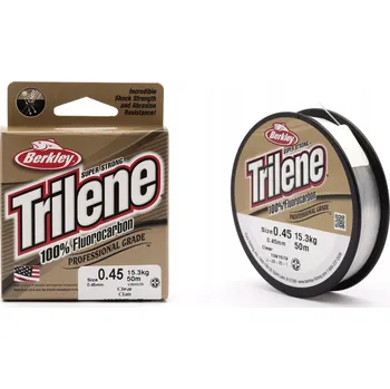Rybářský vlasec Vlasec vlasec Berkley Trilene 100% Fluorocarbon 0,52 mm 50 m Clear