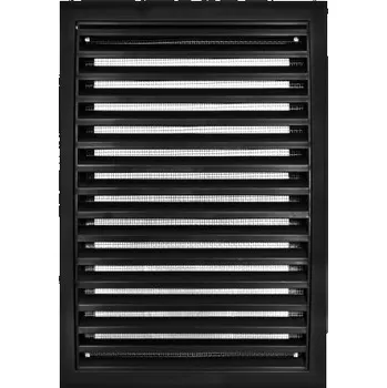 Větrací mřížka Ventilační mřížka Větrací Vents černá