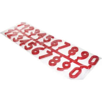 Mellarius Plastová čísla - 21 kusů - pl