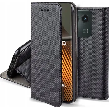 Pouzdro na mobilní telefon Flipové pouzdro Hero Case pro Motorola Edge 50 Ultra, černé