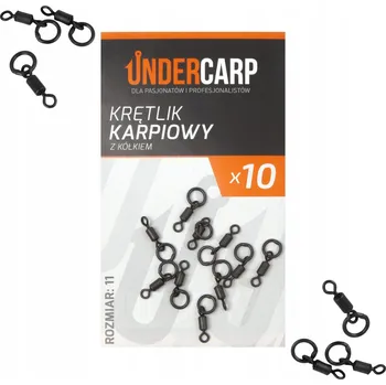 OBRATLÍK KAPROVÝ S KROUŽKEM VELIKOST 11 UNDERCARP