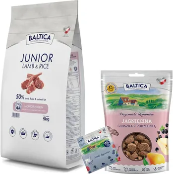 Krmivo pro psa BALTICA JUNIOR LAMB & RICE JEHNĚČÍ S RÝŽÍ XL 9kg VELKÁ PLEMENA