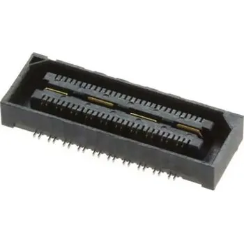 Elektrický konektor Patice PCB, řada: QSH-RA, rozteč: 0.55mm, počet kontaktů: 40, počet řad: 2, Průchozí otvor Pravoúhlá základní rovina