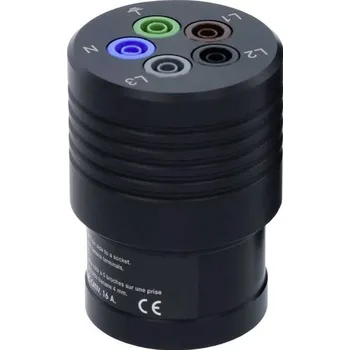 Měřicí kabel Gossen Metrawatt METRALINE A3-16 Třífázový adaptér pro zkušební přístroje a CEE zásuvky, Z611O, N/A, 1 ks