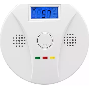 Zabezpečovací technika Bezdrátový Detektor, Hlásič Detektor Oxidu Uhelnatého CO alarm 85 dB