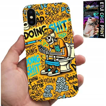 Pouzdro na mobilní telefon POUZDRO PRO IPHONE X / XS - DOING SHIT KOSTLIVEC NA KIBLU CASE