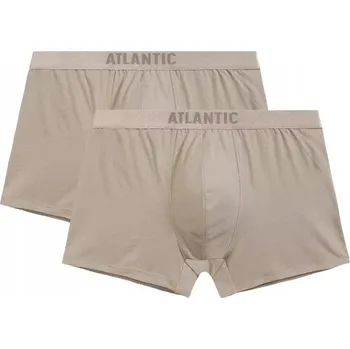 Pánské boxerky Atlantic béžové modal 2-ks vel. L