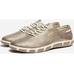 TBS Dámské kožené tenisky K7251 Jazaru bronzové