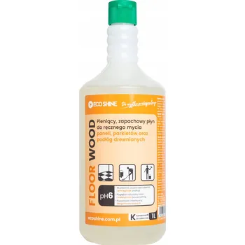 Čistič podlahy Eco Shine Floor Wood čisticí prostředek na dřevěné podlahy, parkety a panely 1L