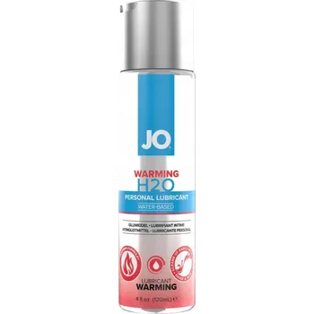 Lubrikační gel System JO H2O Anal Warming 120 ml - vodní gel s hřejivým efektem pro použití, hustý